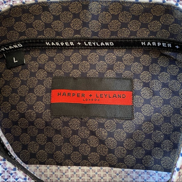 HARPER LEYLAND Long Sleeve Button Down Shirt - Picture 9 of 11